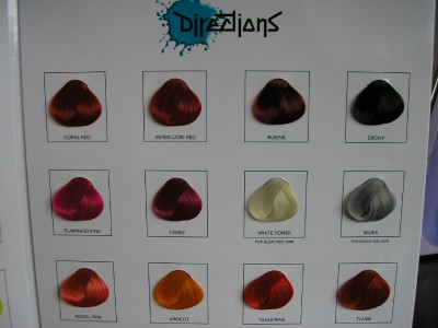 hair color swatches chart. Hair Dye SWATCH / COLOUR