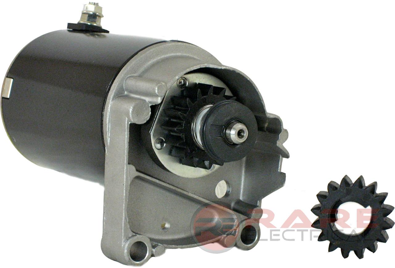 STARTER MOTOR BRIGGS & STRATTON 14 16 18 HP STARTER 497596 V TWIN WITH ...