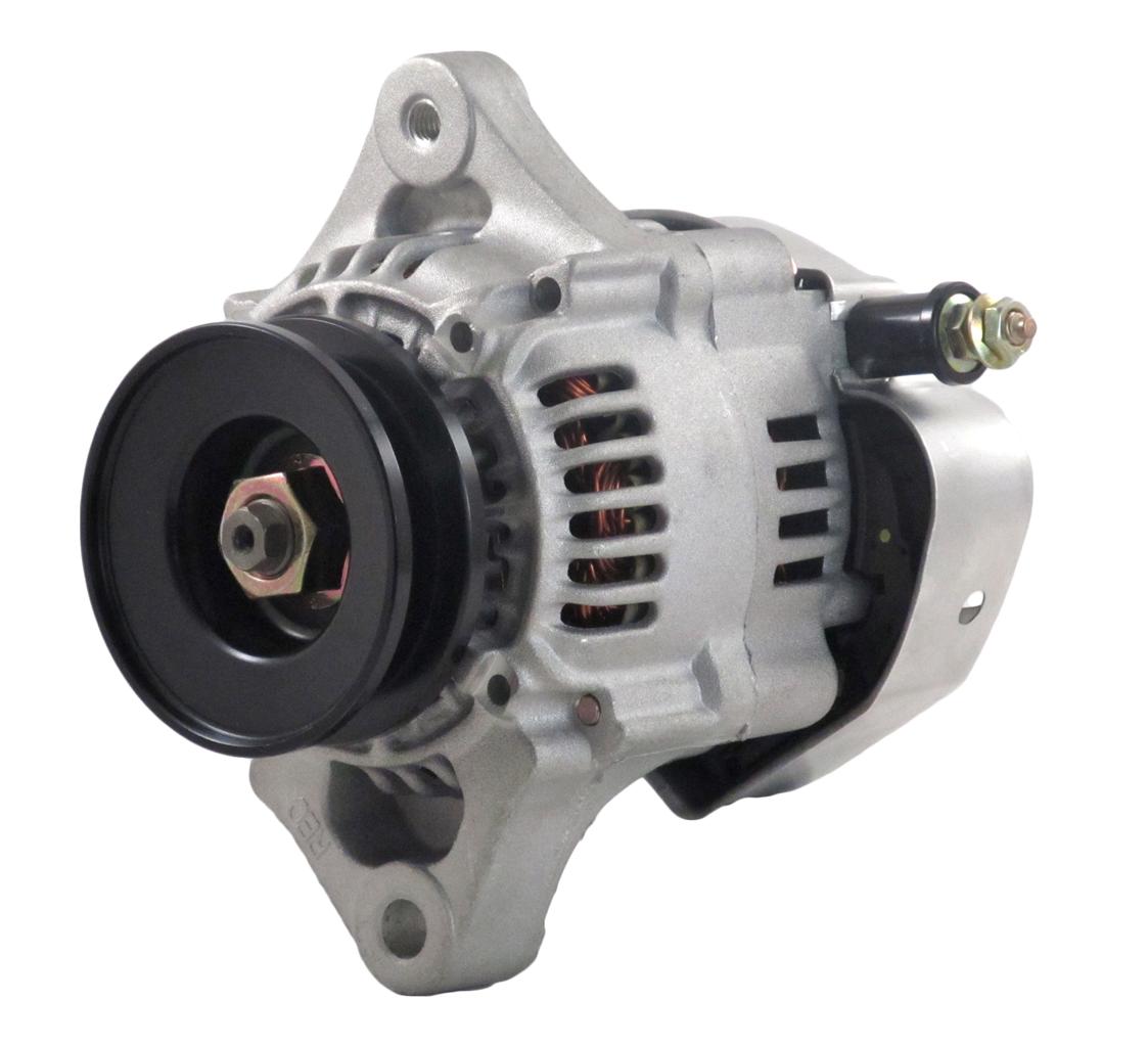 NEW 40 AMP CHEVY MINI ALTERNATOR 8162 TYPE DENSO STREET ... hitachi alternator 40 amp wiring 