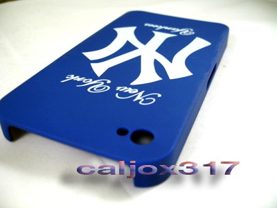  York Yankees Iphone on Ny New York Yankees Blue Hard Case Cover For Iphone 4 4g 4s   Ebay