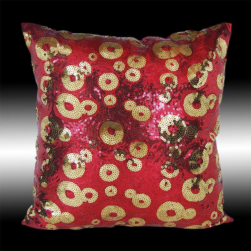 2 SHINY ABSTRACT SEQUINS TAFFETA DECORATIVE THROW PILLOW CASES CUSHION COVERS 16 eBay