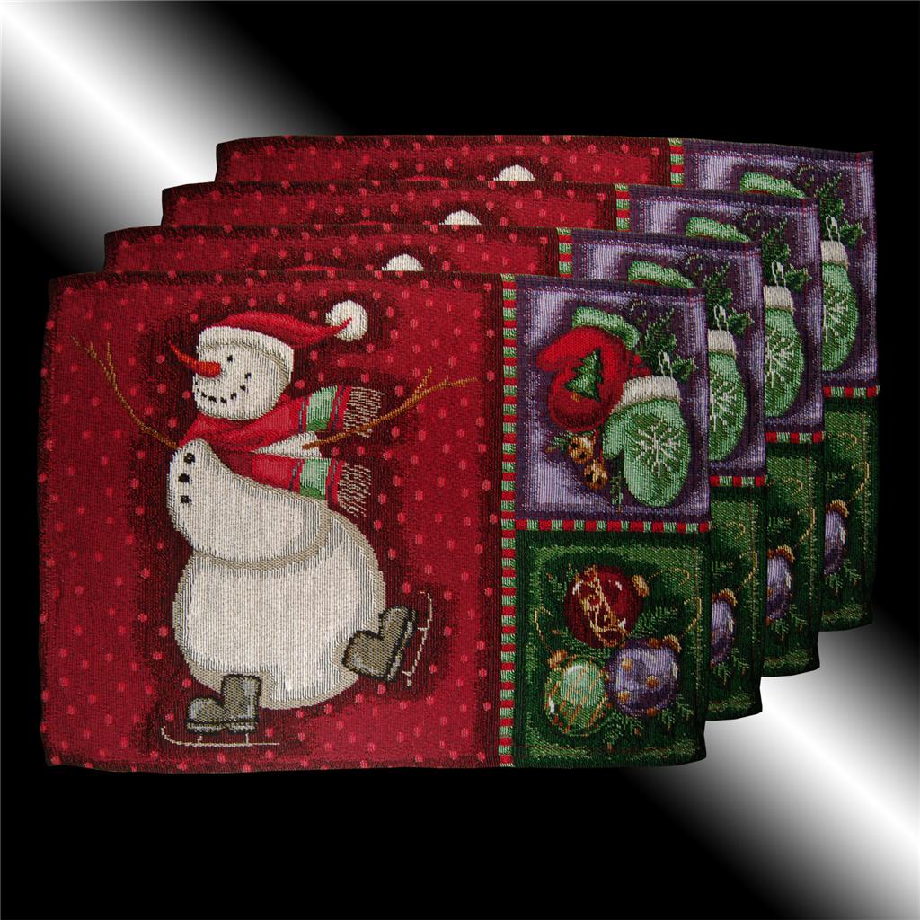 set vintage red christmas snowman tapestry cushion covers set vintage red christmas snowman tapestry cushion covers