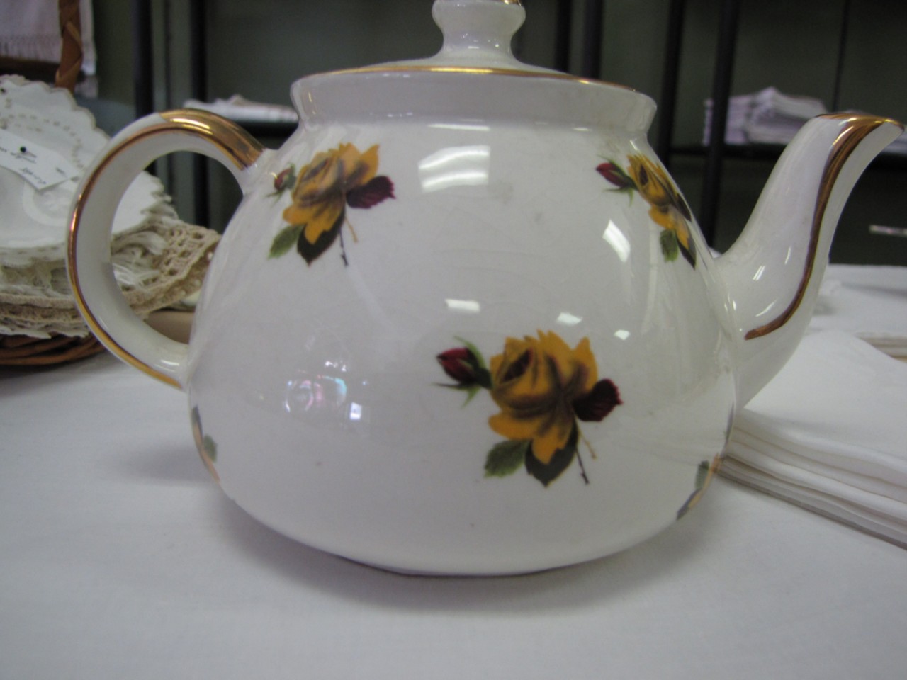 Gibson Staffordshire Teapot England eBay