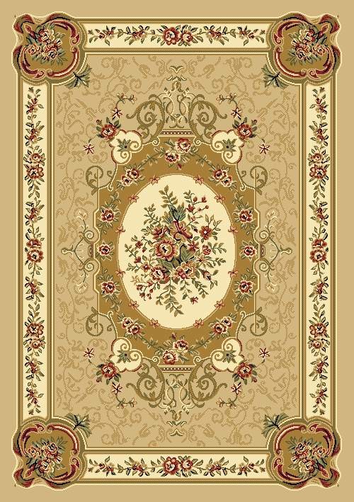 662 Burgundy Green Beige Ivory Gold Victorian 8x10 Area Rug Carpet