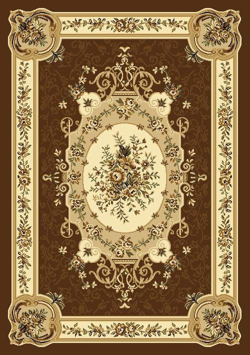 662 Burgundy Green Beige Ivory Gold Victorian 8x10 Area Rug Carpet