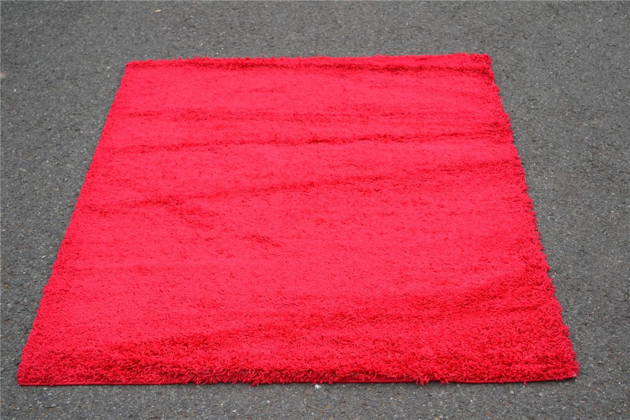 Shag Contemporary Area Rug Orange Blue Gray Black Brown Gold Green Pink Red New - Picture 9 of 11