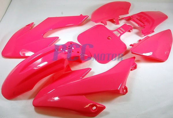 Pink honda plastic #6