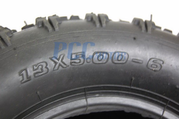 RAISMAN 13x5.00-6 Inner Tube With TR-13 Valve – Fits 13x5.00x6, 13x6.50-6, And More