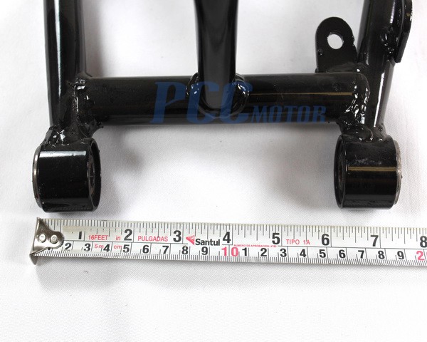 thumbnail image 2 of 50 Caliber Racing 2.5” Extended Swing Arm Silver - Fits Honda CRF50 XR50 XR70 2 of 4
