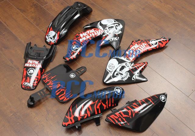 ssr 110 pit bike plastics