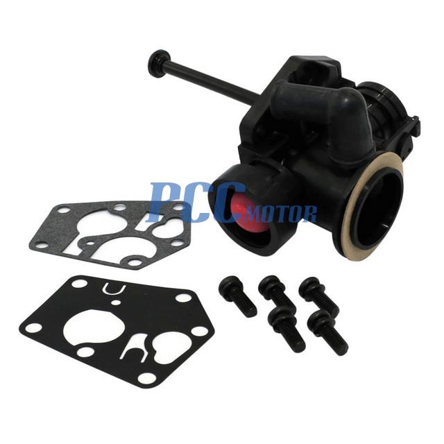 MCHNIC Kit Carburateur Pour Tondeuse Briggs & Stratton - Inclut Filtre à Air, Membranes, Ressorts - Compatible 499809, 498809A