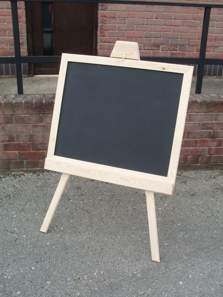 CHILDRENS CHALKBOARD EASEL BLACK CHALK BOARD eBay
