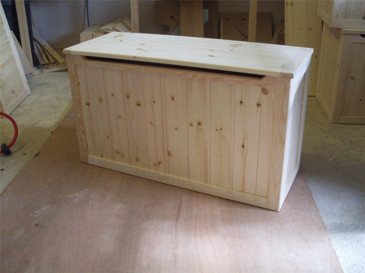 pine toy chest