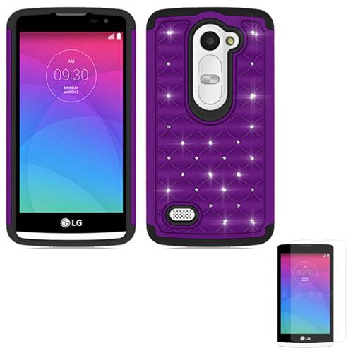 Phone Case For Straight Talk Lg Power Destiny Cover Dual Layered