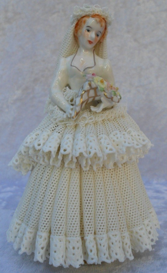 Irish Dresden Lace Figurine. The Bride. New In Box. Collectable. eBay