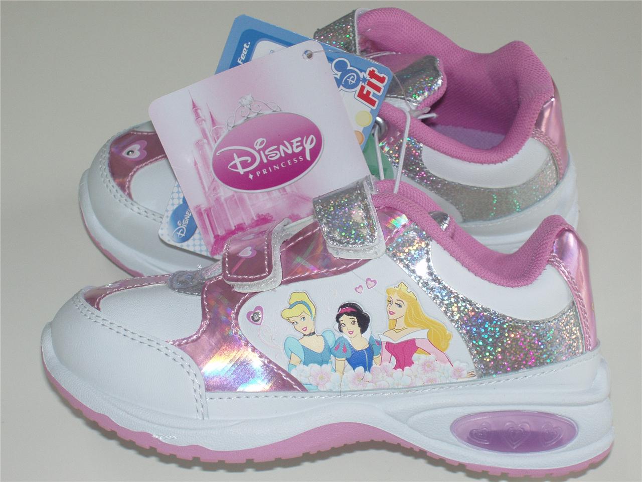 DISNEY PRINCESS CINDERELLA SNEAKERS LIGHT UP SIZES NEW! eBay