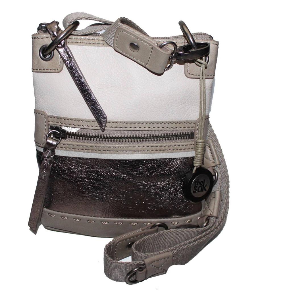 New The Sak Leather Handbag Purse Cross B