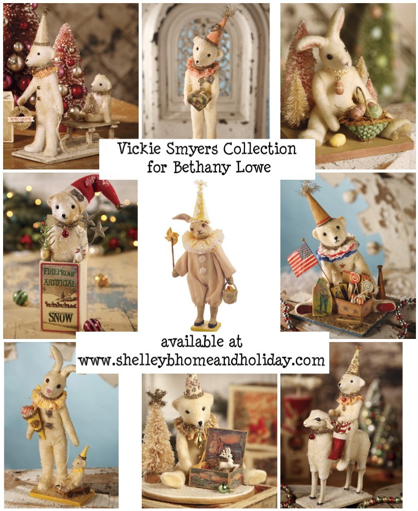 shelley b decor and more Vickie Smyers for Bethany Lowe Christmas