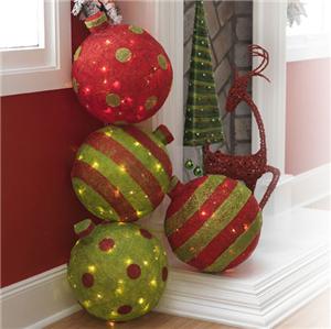 New Raz Imports Sa Lighted Christmas Decoration Large Ball