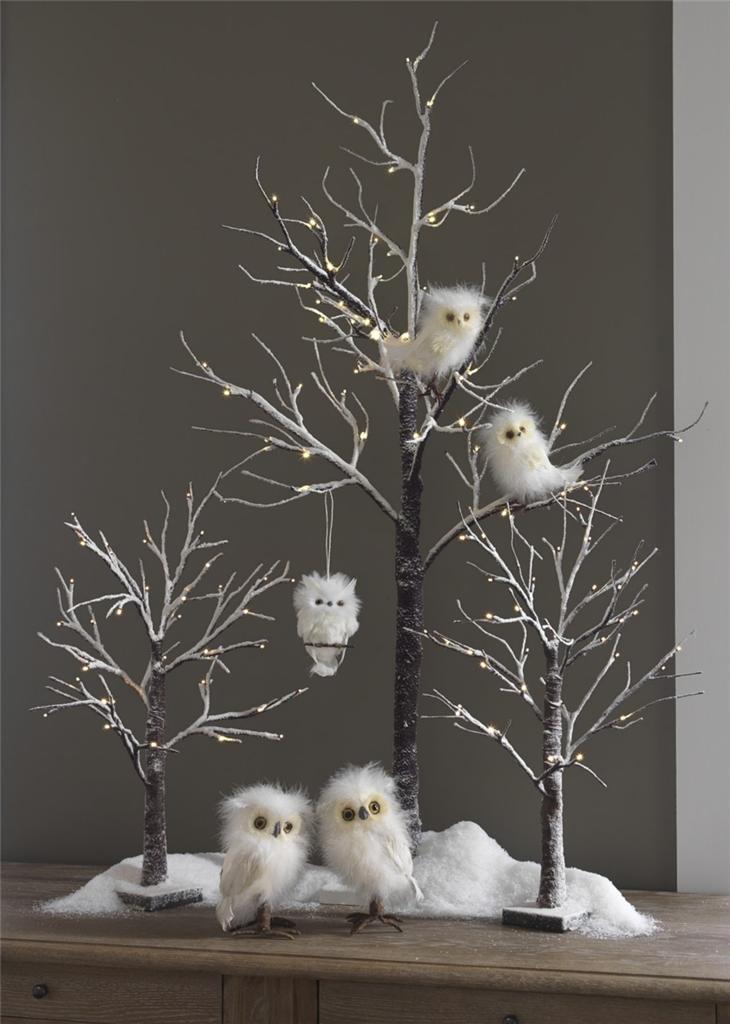 white owl pair chenille s 2 ts 3252319 new raz christmas white owl pair chenille s 2 ts 3252319 new raz christmas