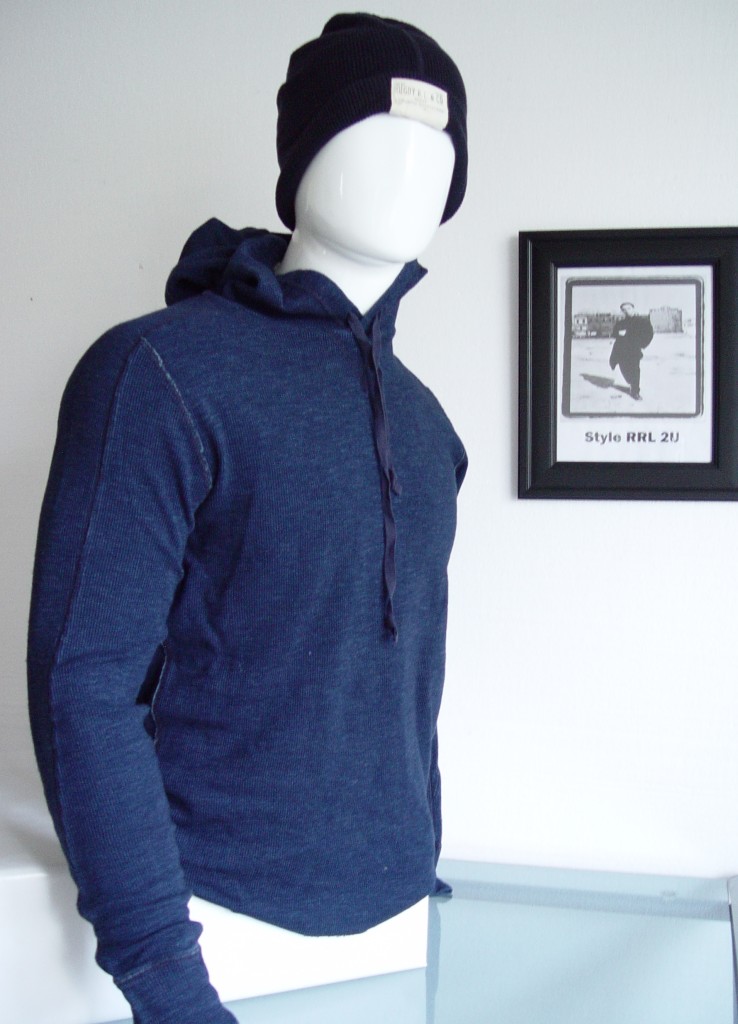 RALPH LAUREN DOUBLE RL RRL POLO MENS HOODIE SWEATSHIRT