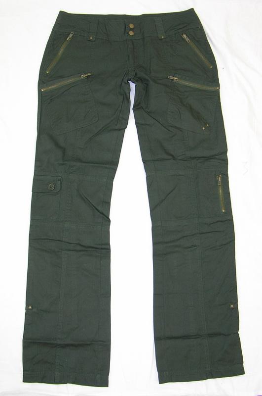 green cargo trousers womens