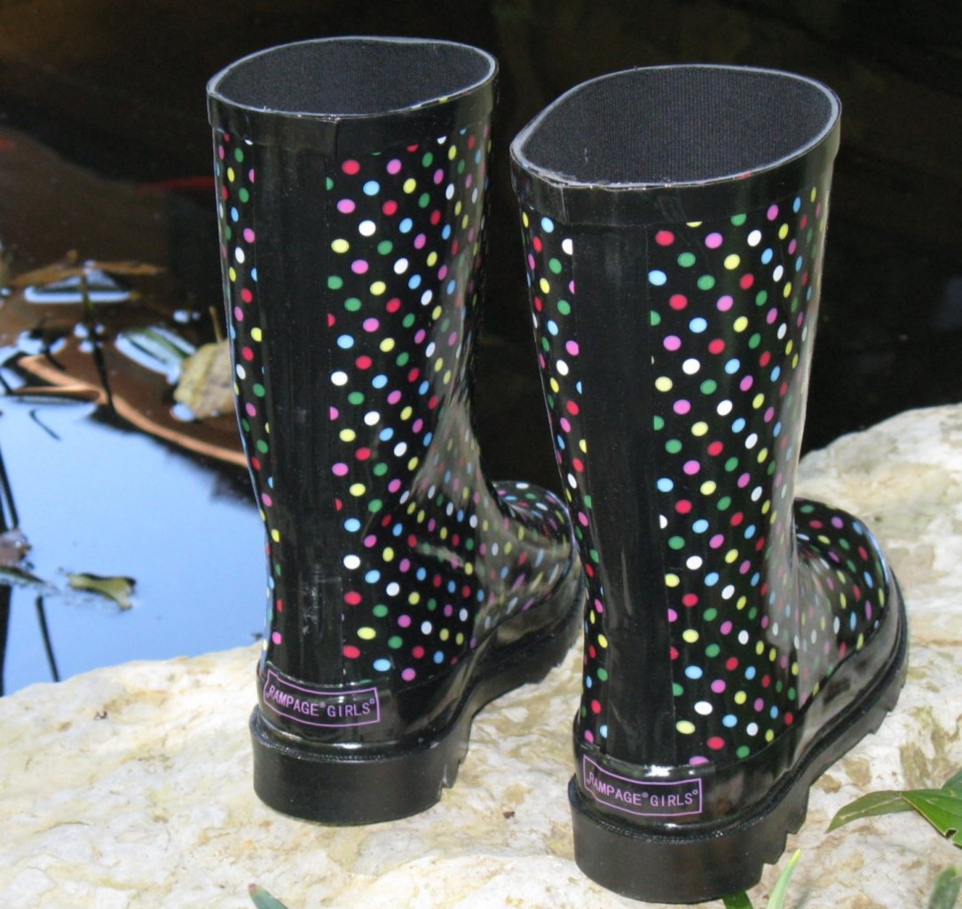 childrens rain boots size 13