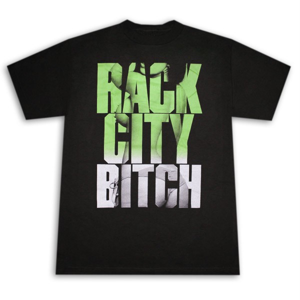 SLU Tyga Rack City Bitch Tee Mens Black T Shirt New eBay