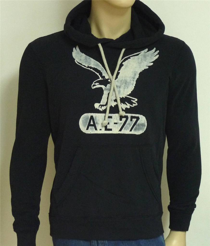 American-Eagle-Outfitters-Mens-Dark-Navy-AE-77-Sweatshirt-Pullover ...