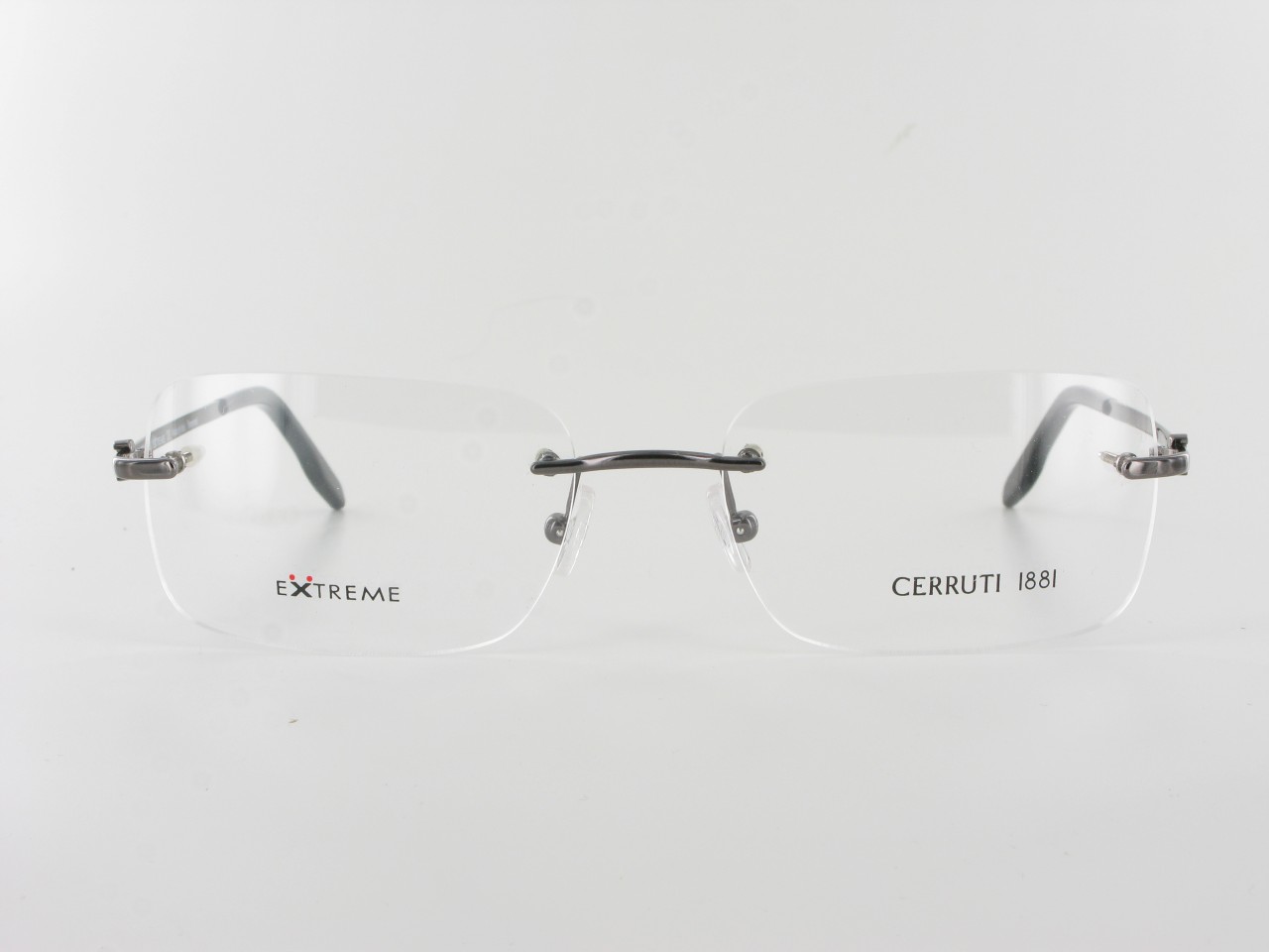 Rimless Drill Mount CERRUTI EYEGLASSES Frameless Classy Frames Men