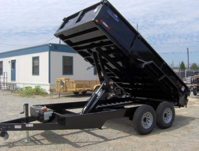 7x14 Heavy Duty Hawke dump trailer 6 ton 12k NEW | eBay