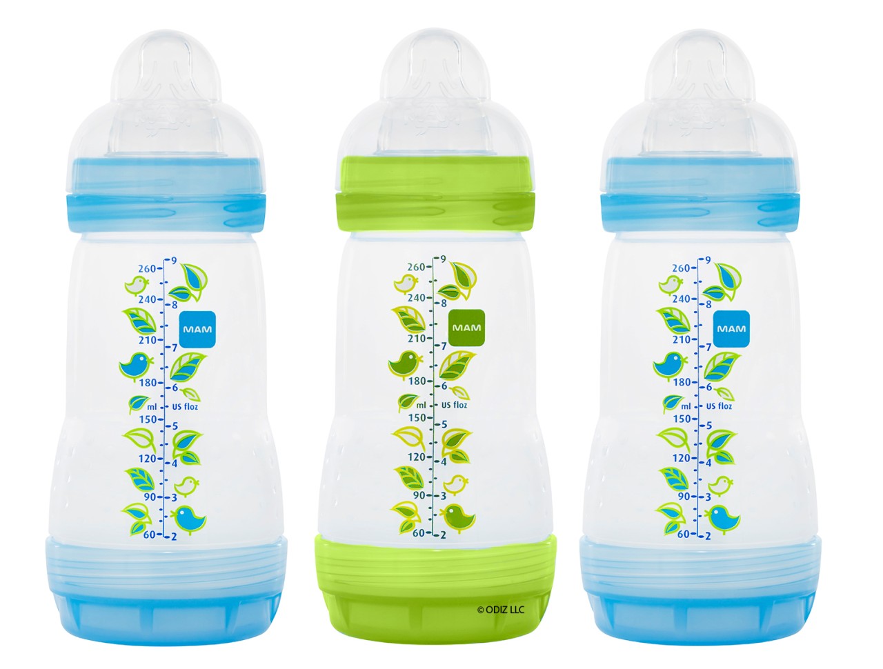 Mam 8oz 3-Pack Boy