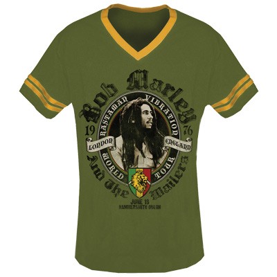 Bob Marley Soccer Shirt. New 2011 BOB MARLEY London