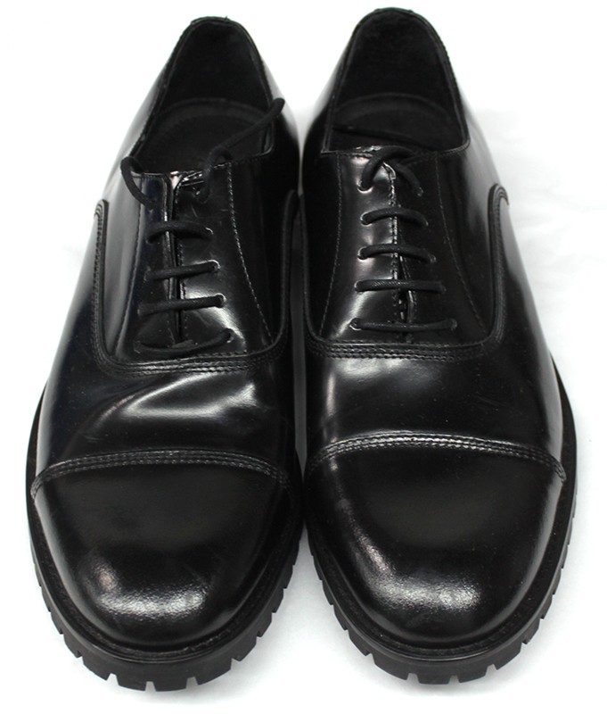 ... Zara Man Size US 8 9 10 Men 039 s Black Leather Shoes Dress Casual