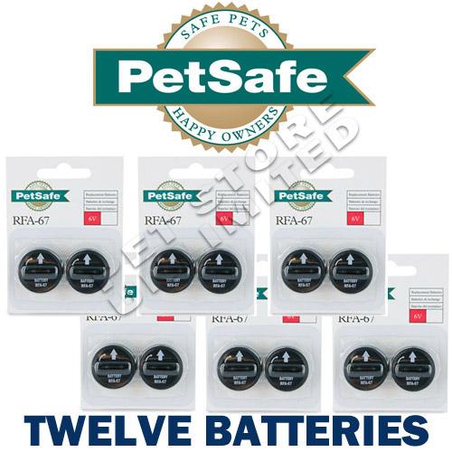 12 ea. PetSafe RFA67D11 Dog Collar Battery Replacement eBay