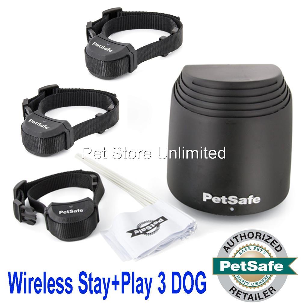 PetSafe Stay and Play PIF0012917 Wireless 14 DOG Fence and PIF00