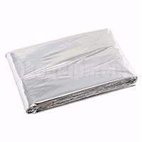 Emergency Survival Rescue Camping Hiking Thermal Heat Aluminum Foil Blankets x2