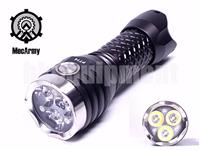 Mecarmy PT14 3x Cree XP-G2 USB Rechargeable LED 900lm 14500 Flashlight