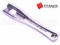 TITANER Titanium Keychain Wrecking Pinch Pry Bar Prybar GR5 Ti