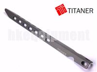 TITANER Titanium Tent Peg Stakes V-Shape PEG-01