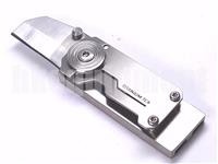 EDC Gear Titanium Ti TC4 Foldable Knife + Dual pipe survival whistle