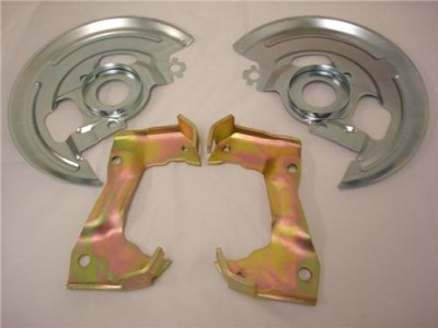 Gm Disc Brake Caliper Brackets Backing Plates Dust