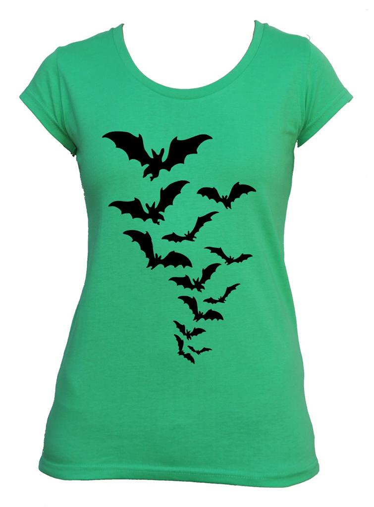 Bats-Bat-Designs-T-SHIRTS-SINGLETS-Mens-Womens-Funky-big-bang-flying 