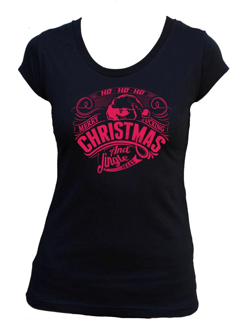 Merry Ucking Christmas Rude Funny Singlet MEN'S Ladies T Shirt Women'S TOP Size eBay