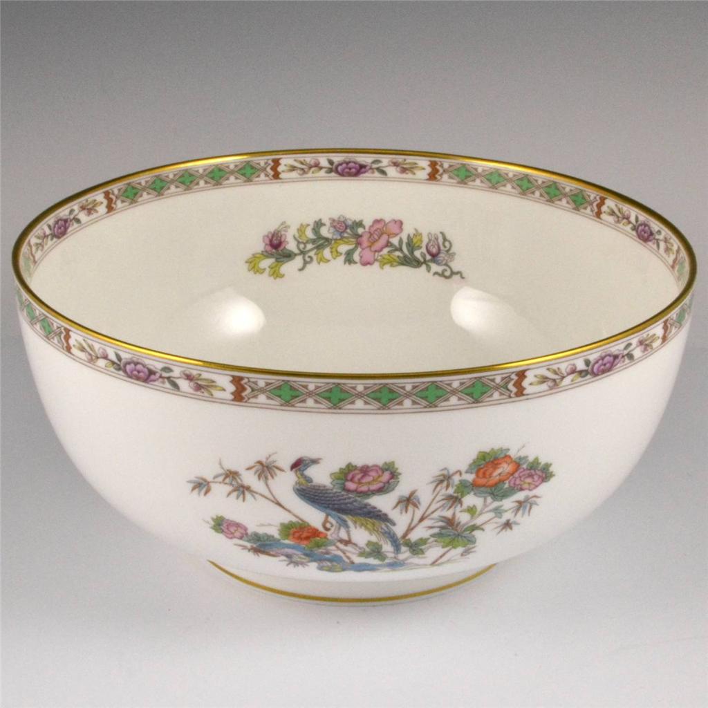 WEDGWOOD KUTANI CRANE FINE BONE CHINA FRUIT / SALAD / TRIFLE SERVING