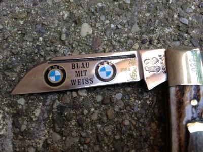 Bmw solingen pocket knife