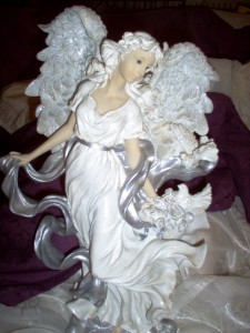 home interior silver glory angel figurine see pictures ebay home interior silver glory angel figurine see pictures ebay