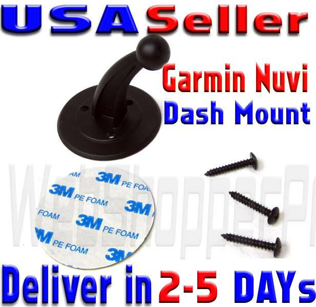 Garmin Nuvi 1450 1490 1350 2597 2595 GPS Permanent Adhesive Screw in