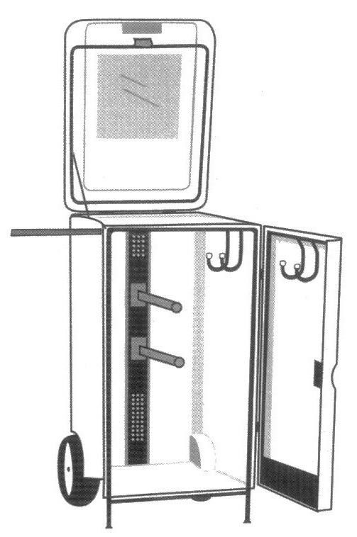 Large Portable Horse Tack Saddle Storage Box Lockable eBay