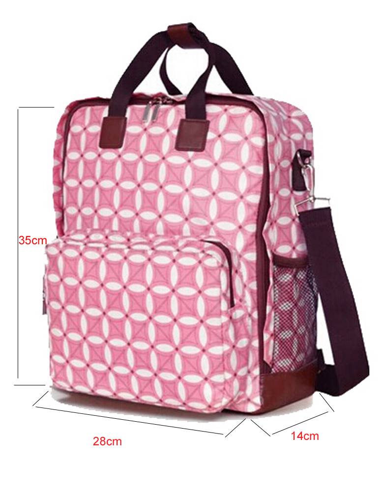 backpack and crossbody diaper bag